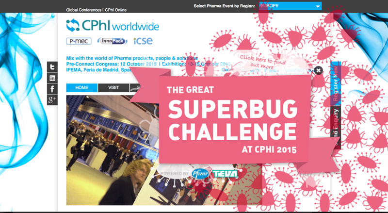 Screengrab of the superbugs campaign