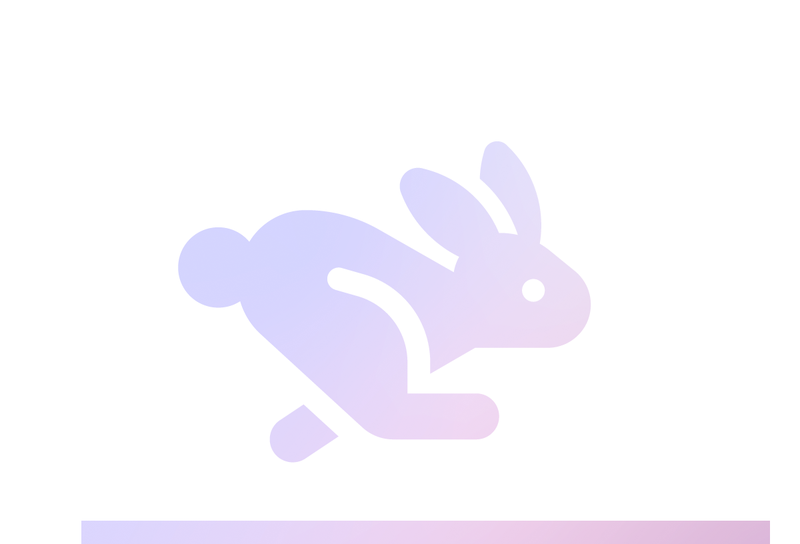 Quick Win Icons Rabbit Accellerate